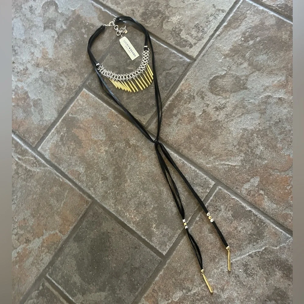 NWT LUCKY Brand double necklace